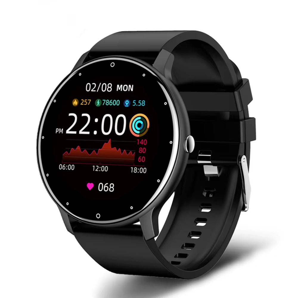 Smartwatch ZL02 Pro Reloj Inteligente Dafit 1.39 Inch round Screen IP67 Waterproof Sport Watches ZL02D Pro with Silicone Mesh