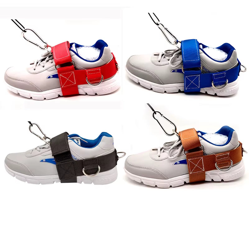 2PCS New Ankle Straps Guard Buckle Foot Support Sports Feet Fitness Adjustable D-Ring Strap Ankle Support