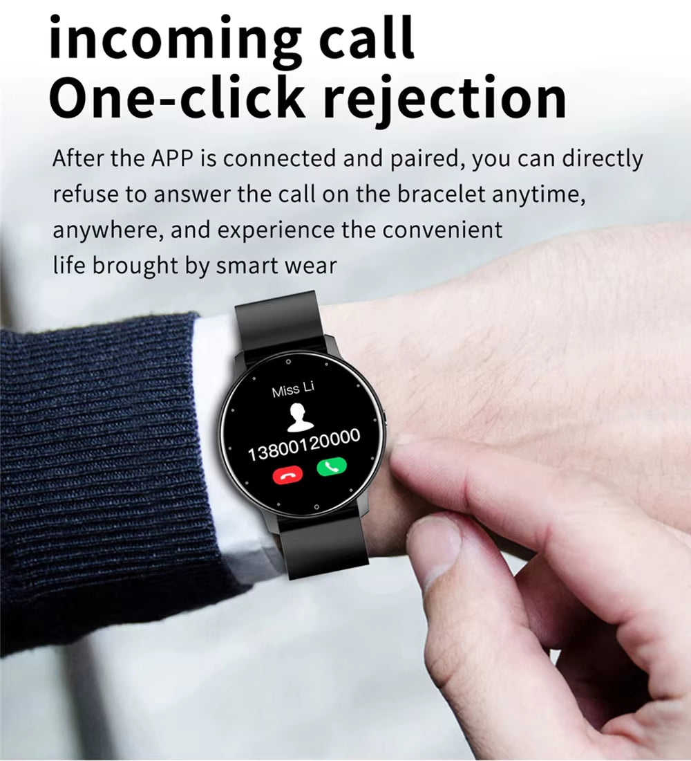 Smartwatch ZL02 Pro Reloj Inteligente Dafit 1.39 Inch round Screen IP67 Waterproof Sport Watches ZL02D Pro with Silicone Mesh