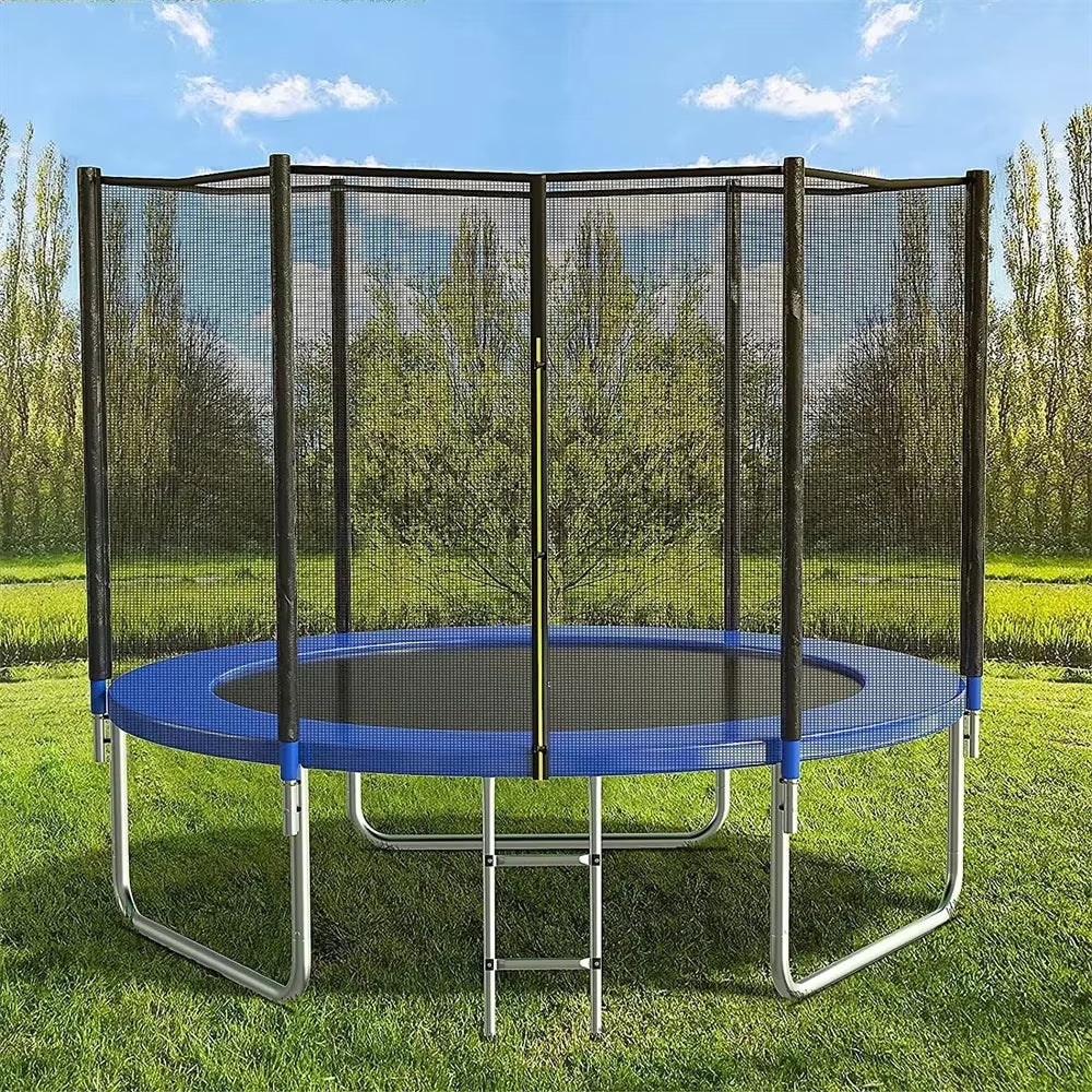 Wellshow Sport Fitness Trampoline Kids Adult Gymnastic Trampoline Sales with Safety Net