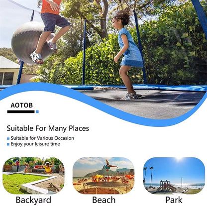 Wellshow Sport Fitness Trampoline Kids Adult Gymnastic Trampoline Sales with Safety Net
